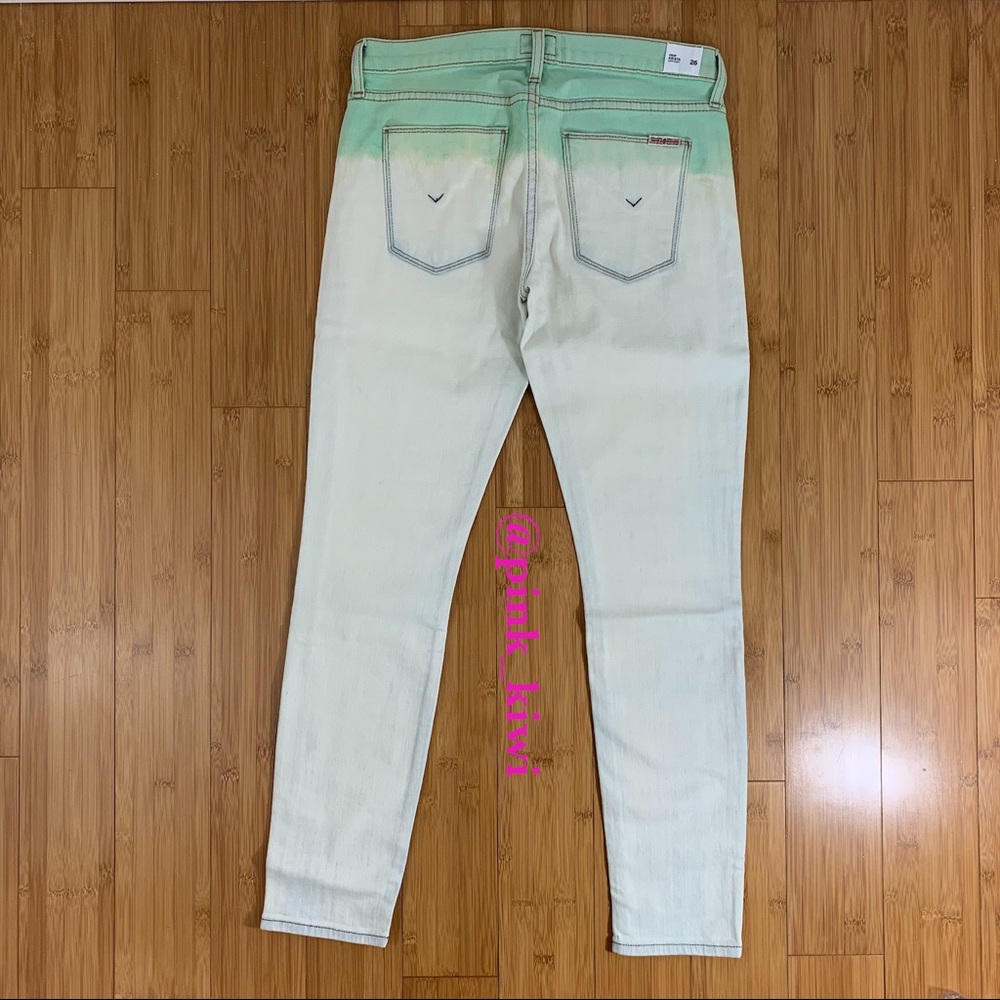⬇️REDUCED❗️NWOT Hudson Krista Skinny Crop Ombré Jeans - Picture 8 of 14